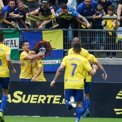 El Cádiz sólo ha ido perdiendo durante 59 de 1.260 minutos