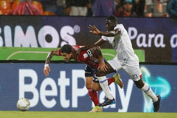 Partido entre Independiente Medellín y Deportivo Pasto por la primera fecha de los cuadrangulares de la Liga BetPlay.