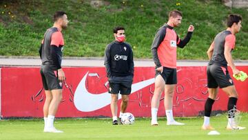 David Gallego: "Los delanteros me transmiten mucha confianza"