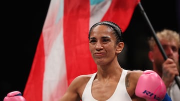 Amanda Serrano alcanzó las 48 victorias como peleadora profesional.