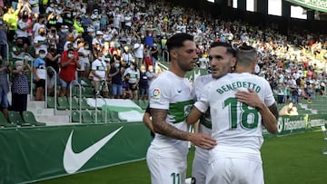 18/09/21 PARTIDO PRIMERA DIVISION
ELCHE - LEVANTE
LUCAS PEREZ PRIMER GOL 1-0 ALEGRIA