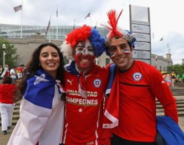 Color y belleza en la previa del duelo de Chile y los cafetaleros