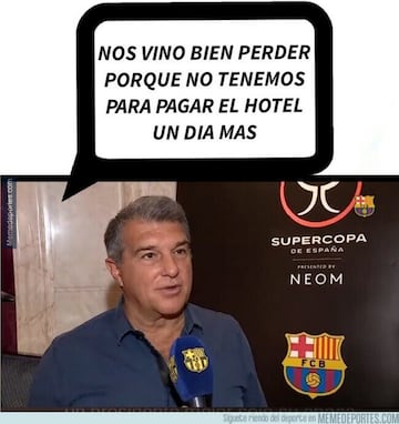 Los memes más divertidos de la Supercopa de España