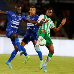 Nacional empata con Once Caldas y pone en riesgo el liderato