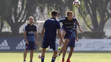 Francisco Arancibia lucha por un puesto en la Universidad de Chile.