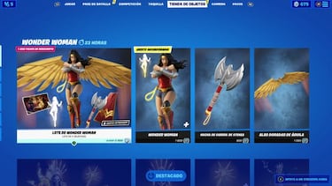 Fortnite: skin Wonder Woman ya disponible; precio y contenidos