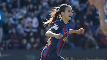 Aitana Bonmatí, una de las líderes del FC Barcelona. 

REAL SOCIEDAD FEMENINO BARCELONA FEMENINO 
GOL ALEGRIA AITANA