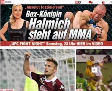 Portadas de la prensa extranjera