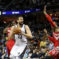 El primer triple-doble de Marc Gasol (16-11-11) lanza a Memphis