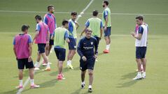 Un Málaga lanzado por Míchel espera en la última jornada