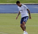 Di María, titular en el entreno previo a la gran final