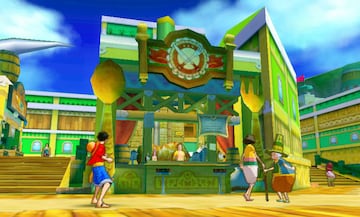 Captura de pantalla - One Piece: Unlimited World R (3DS)