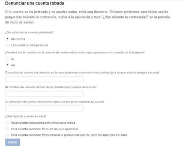 Qué hacer si te piratean el Instagram