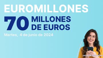 Euromillones: comprobar los resultados del sorteo de hoy, martes 4 de junio