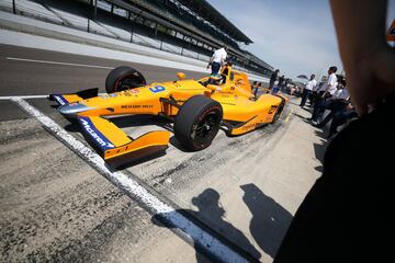 Comienza el reto de Fernando Alonso en la Indy 500