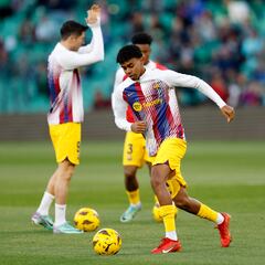 Lamine debuta en la Copa