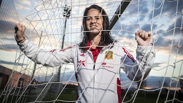 Marta Torrejón, jugadora de la Selección.