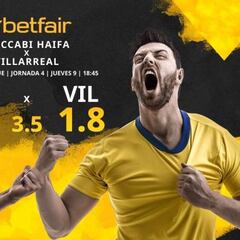 Maccabi Haifa FC vs. Villarreal CF: horario, TV, estadísticas, clasificación y pronósticos
