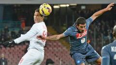 Napoli marcó en el final y elimina al Inter de Medel