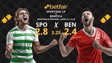 Sporting CP vs. SL Benfica: horario, dónde ver y pronósticos