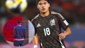 Obed Vargas ya se encuentra en las oficinas del Atlético de Madrid