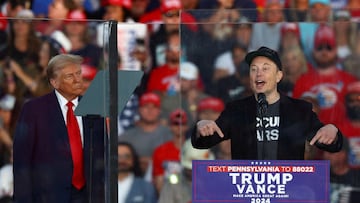 Elon Musk acompañará a Trump en la revelación de resultados de la elección