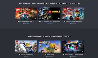 Nuevo Humble Bundle de juegos de LEGO: Batman, Harry Potter y más