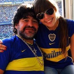 El mensaje de Dalma recordando a Diego Maradona tras el triunfo de Boca en la Copa Libertadores