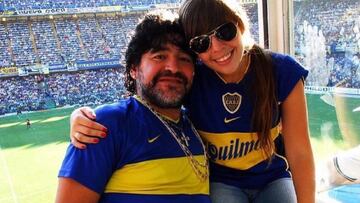 El mensaje de Dalma recordando a Diego Maradona tras el triunfo de Boca en la Copa Libertadores