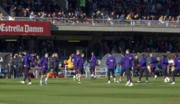 Sesión de puertas abiertas del Barcelona