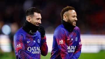Neymar se rinde nuevamente ante Messi