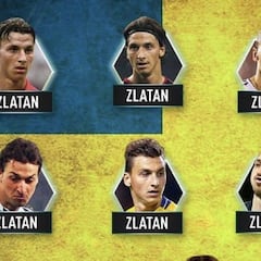 Ibrahimovic publica su mejor once... ¡con 11 Zlatan!