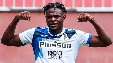 Duván Zapata marca y asiste en victoria de Atalanta ante Genoa