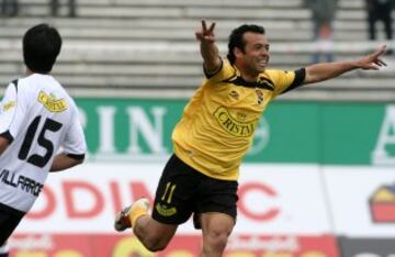 Marcelo Corrales: 8 equipos. Anotó en Palestino 55, Coquimbo Unido 55, Puerto Montt 21, San Felipe 16, Osorno 13, D.Temuco 10, S.Wanderers 7 y U.de Chile 3.