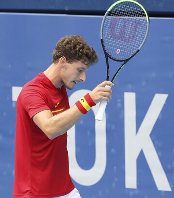 Pablo Carre?o se queda a las puertas de la final en el torneo individual masculino de tenis. El ruso Kachanov no dio opci¨®n y gan¨® 6-3 y 6-3. El espa?ol buscar¨¢ el bronce en el tercer y cuarto puesto.