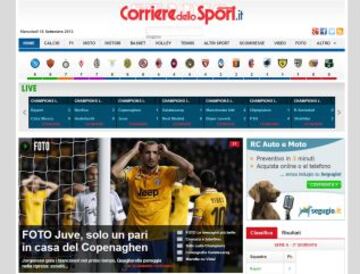 Portadas de la prensa extranjera