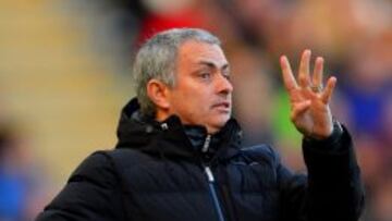 Jos&eacute; Mourinho, entrenador del Chelsea.
