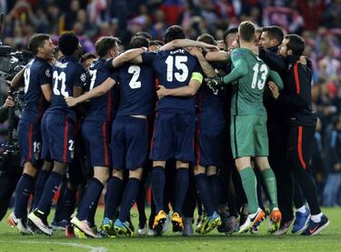 Simeone y Griezmann acabaron con la racha de Luis Enrique