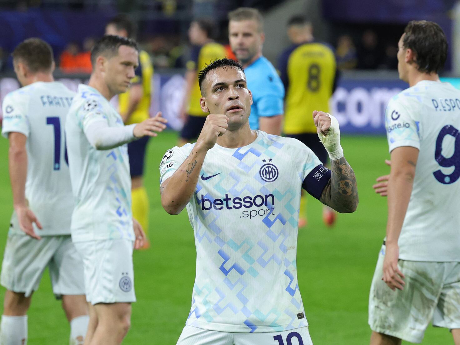 Union Saint-Gilloise 0 - Inter 4: resumen, goles y resultado del partido de UEFA Champions League
