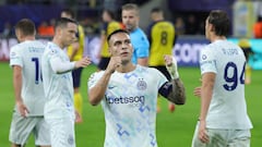 Union Saint-Gilloise 0 - Inter 4: resumen, goles y resultado del partido de UEFA Champions League