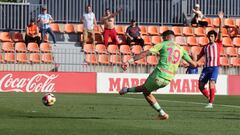 Roberto anotó ante el Atlético B.