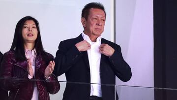 Peter Lim, en un partido del Valencia.