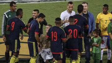 Colombia enfrentó a Brasil en homenaje a Chapecoense.