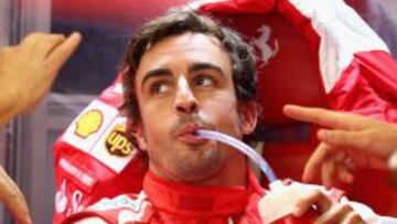 Alonso cree que las circunstancias le perjudicaron en la calificación pero tampoco se rinde y espera poder luchar hoy por un gran resultado.