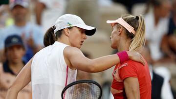 Swiatek pasa por retirada de Tsurenko y le espera Gauff