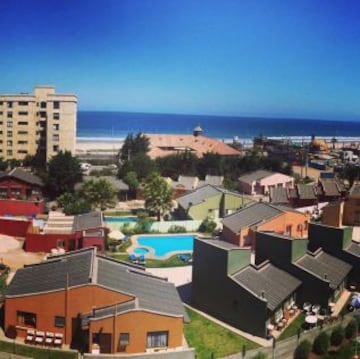 César Cortés subió esta foto de sus vacaciones en La Serena.