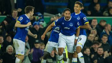 Everton celebrate