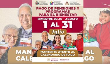 ¿Cuándo revelarán el calendario de pagos del periodo julio-agosto de la Pensión Bienestar 2024?