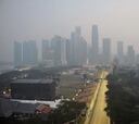 La contaminación amenaza los planes del GP de Singapur