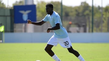 Mahamadou Balde, jugador de la Lazio (Sportfield).